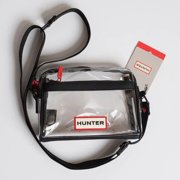 Hunter Everyday Clear Transparent Crossbody Bag New With Tags - Picture 12 of 12